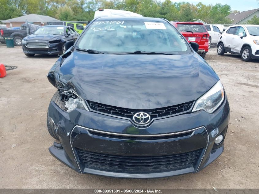 2016 Toyota Corolla S Premium VIN: 2T1BURHEXGC545141 Lot: 39351501