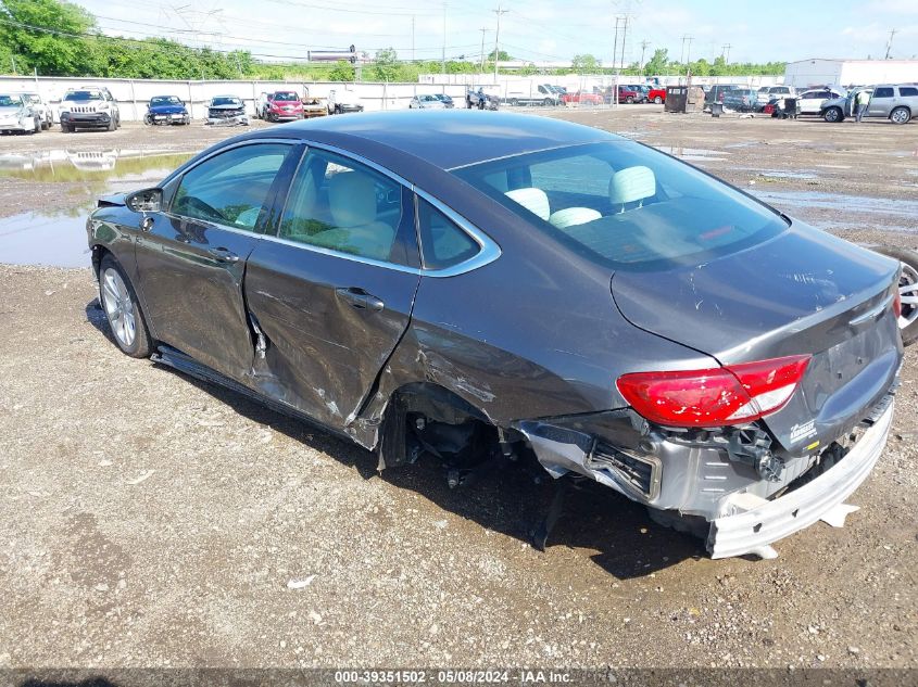 2016 Chrysler 200 Limited VIN: 1C3CCCAB8GN177774 Lot: 39351502