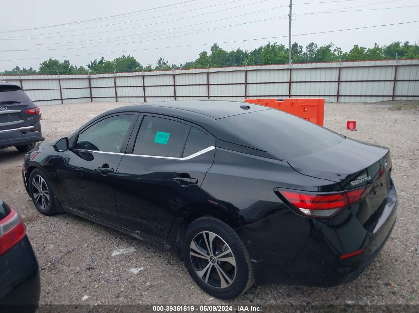 2020 Nissan Sentra Sv Xtronic Cvt VIN: 3N1AB8CV9LY294998 Lot: 39351519