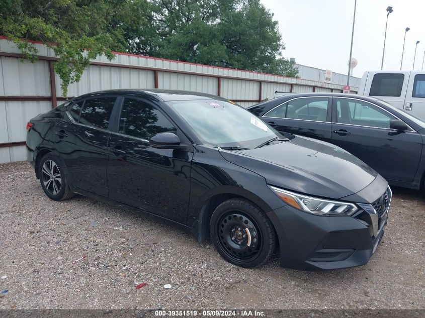 2020 Nissan Sentra Sv Xtronic Cvt VIN: 3N1AB8CV9LY294998 Lot: 39351519