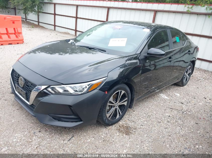 2020 Nissan Sentra Sv Xtronic Cvt VIN: 3N1AB8CV9LY294998 Lot: 39351519