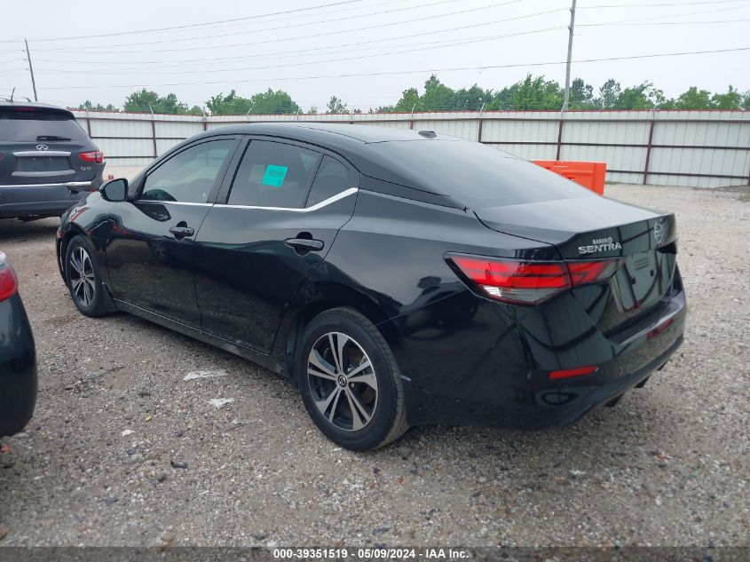 2020 Nissan Sentra Sv Xtronic Cvt VIN: 3N1AB8CV9LY294998 Lot: 39351519