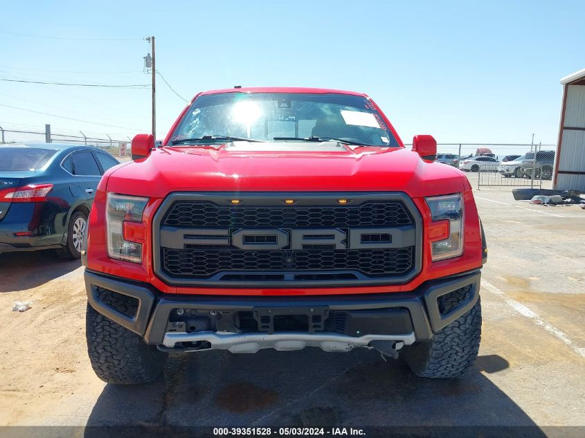 2018 Ford F-150 Raptor VIN: 1FTFW1RG7JFD73727 Lot: 39351528