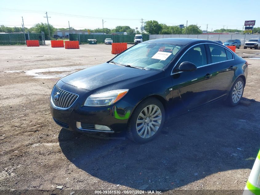 2011 Buick Regal Cxl Russelsheim VIN: W04GP5EC3B1140240 Lot: 39351530