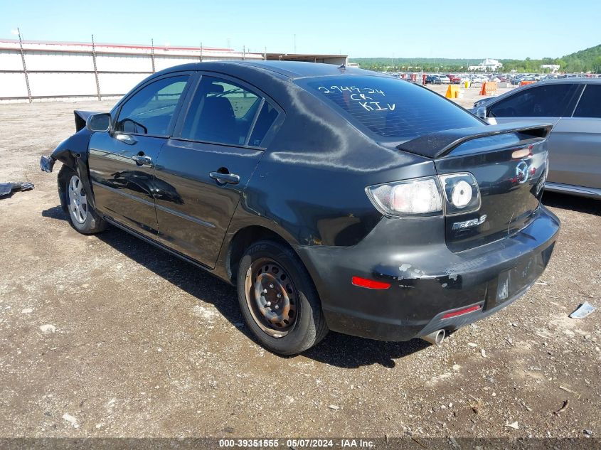 2008 Mazda Mazda3 I Sport VIN: JM1BK12G181856884 Lot: 39351555