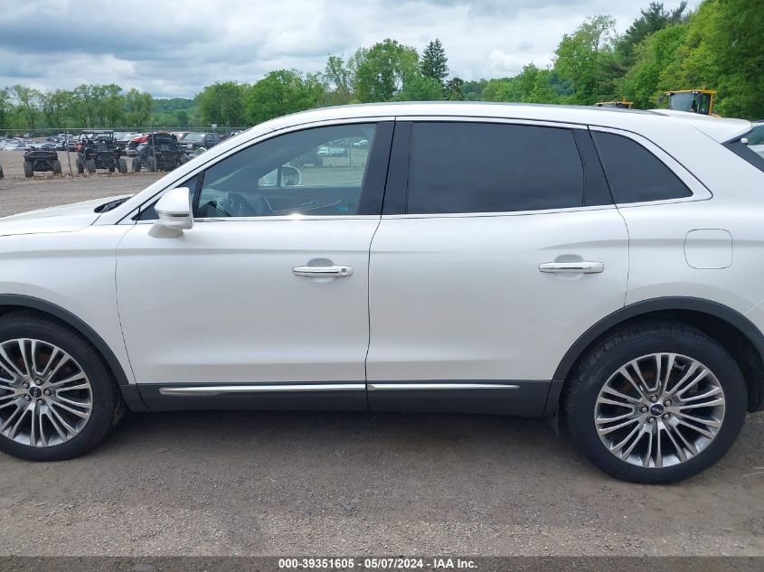 2016 Lincoln Mkx Reserve VIN: 2LMTJ8LR9GBL79267 Lot: 39351605