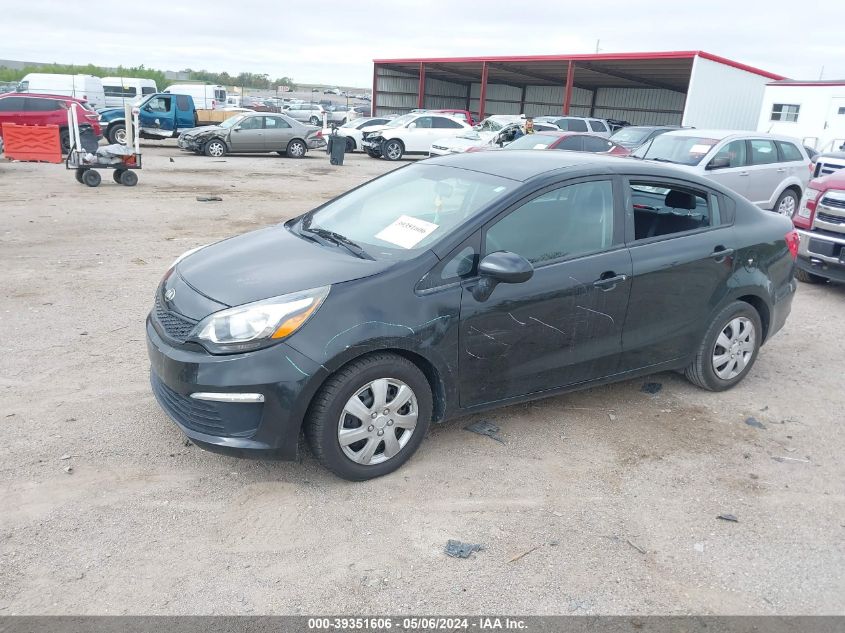 2017 Kia Rio Lx VIN: KNADM4A38H6010755 Lot: 39351606