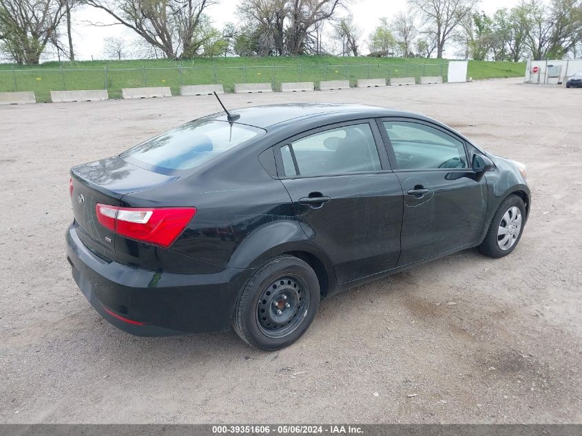 2017 Kia Rio Lx VIN: KNADM4A38H6010755 Lot: 39351606