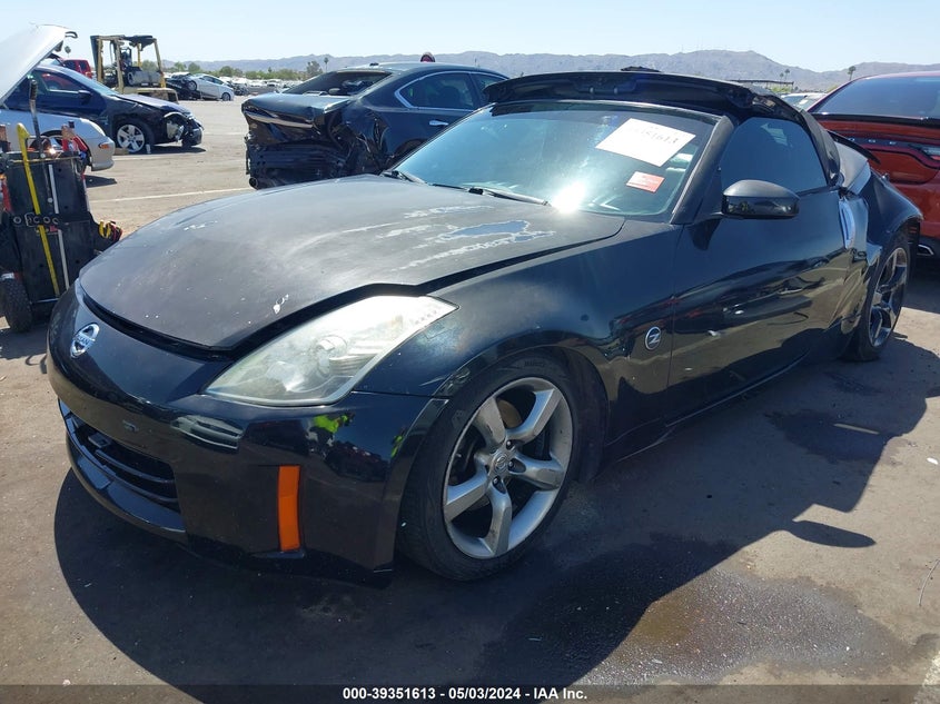 2007 Nissan 350Z Enthusiast VIN: JN1BZ36AX7M650475 Lot: 39351613