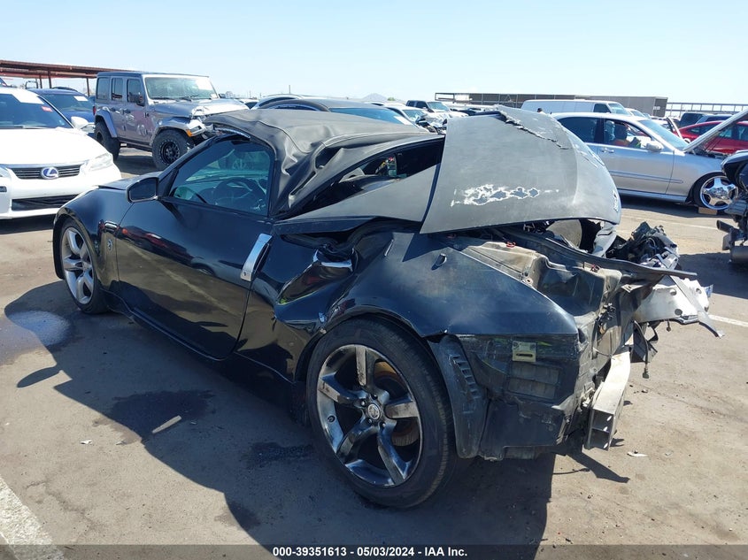 2007 Nissan 350Z Enthusiast VIN: JN1BZ36AX7M650475 Lot: 39351613