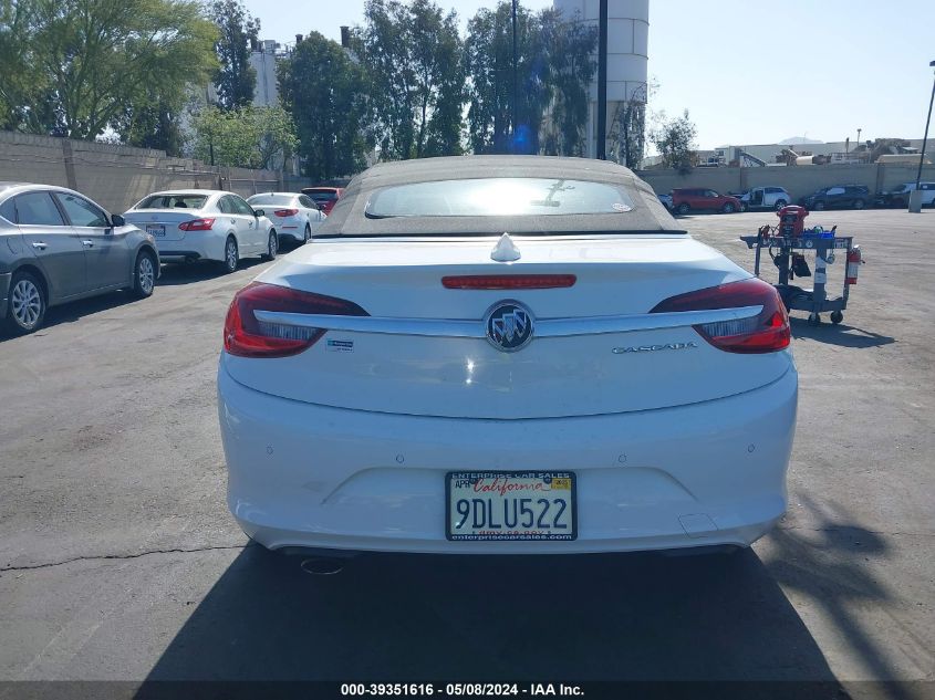 2019 Buick Cascada Premium VIN: W04WH3N55KG341634 Lot: 39351616