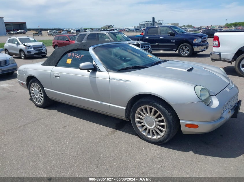 2005 Ford Thunderbird 50Th Anniversary VIN: 1FAHP60A35Y106287 Lot: 39351627