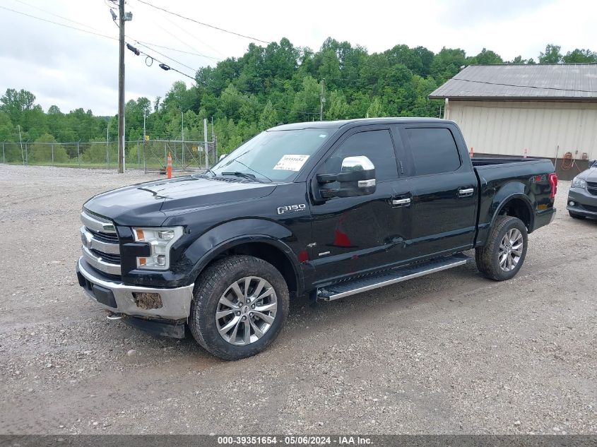 2017 Ford F-150 Lariat VIN: 1FTEW1EG2HKE08712 Lot: 39351654