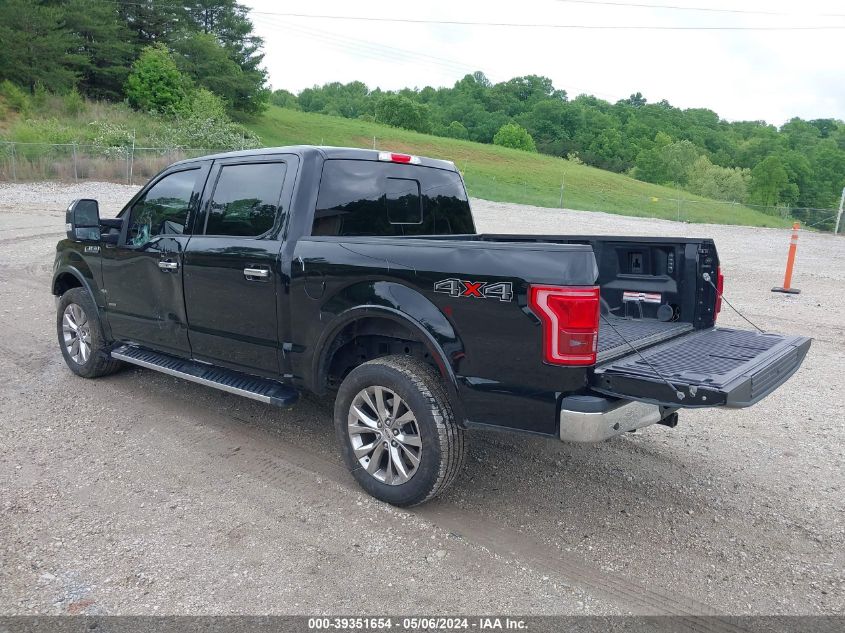 2017 Ford F-150 Lariat VIN: 1FTEW1EG2HKE08712 Lot: 39351654