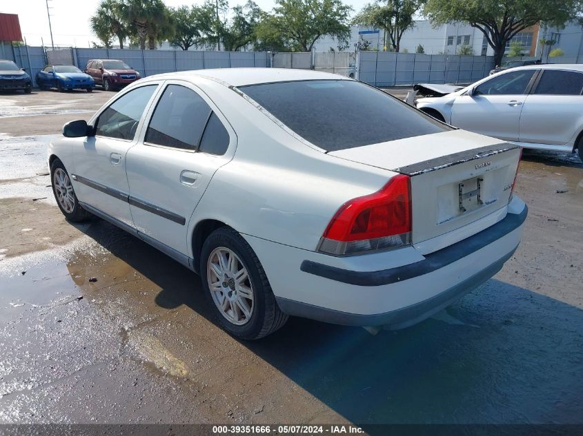 2003 Volvo S60 VIN: YV1RS617332269870 Lot: 39351666