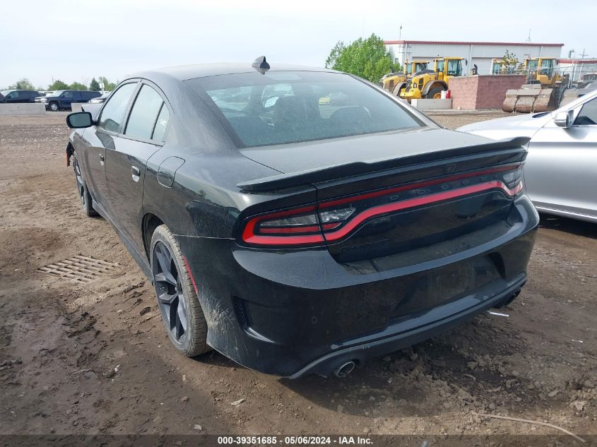 2022 Dodge Charger Gt Rwd VIN: 2C3CDXHG9NH244720 Lot: 39351685