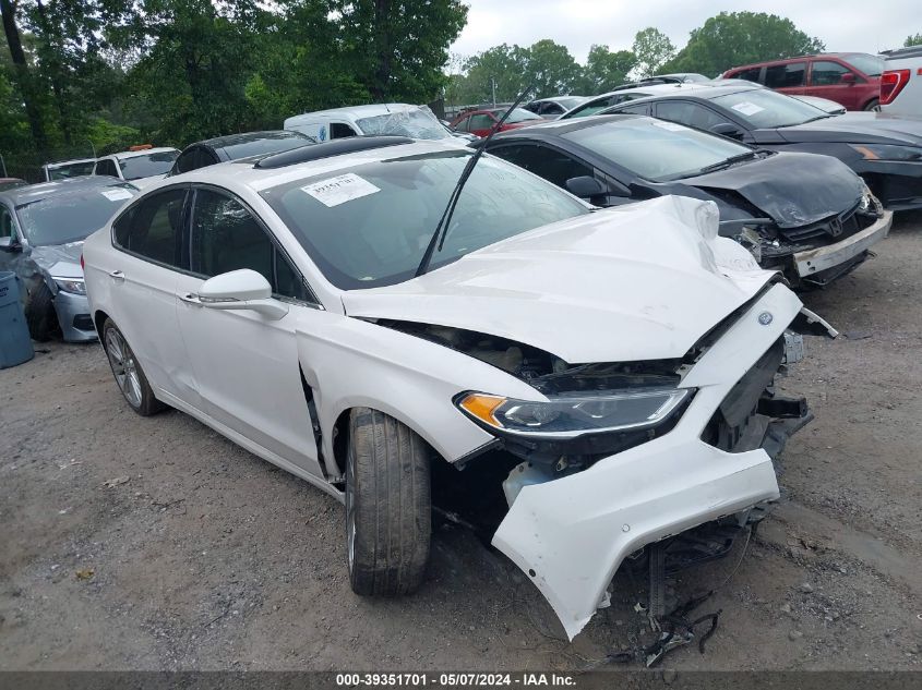 2017 Ford Fusion Platinum VIN: 3FA6P0K96HR105127 Lot: 39351701