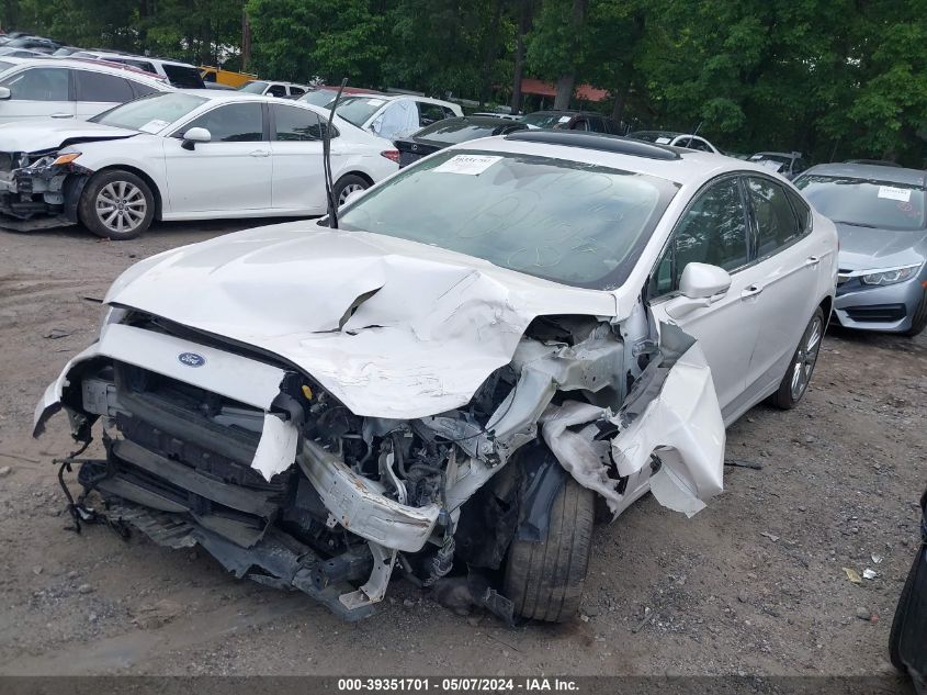 2017 FORD FUSION VIN: 3FA6P0K96HR105127