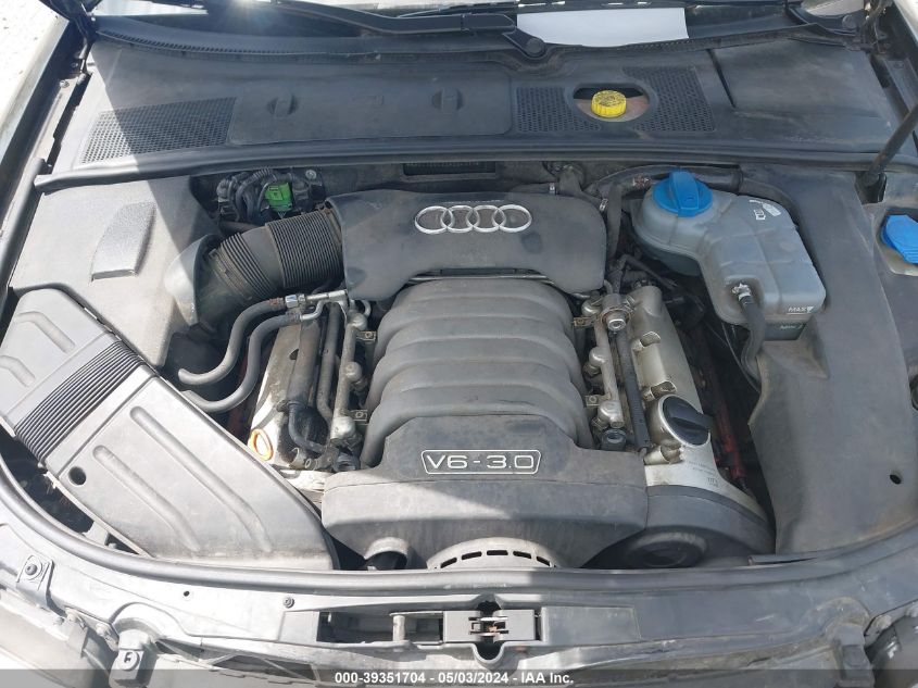 WAUJT68E22A294011 | 2002 AUDI A4