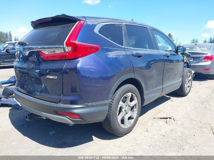 2017 Honda Cr-V Ex-L/Ex-L Navi VIN: 2HKRW2H82HH679277 Lot: 39351722