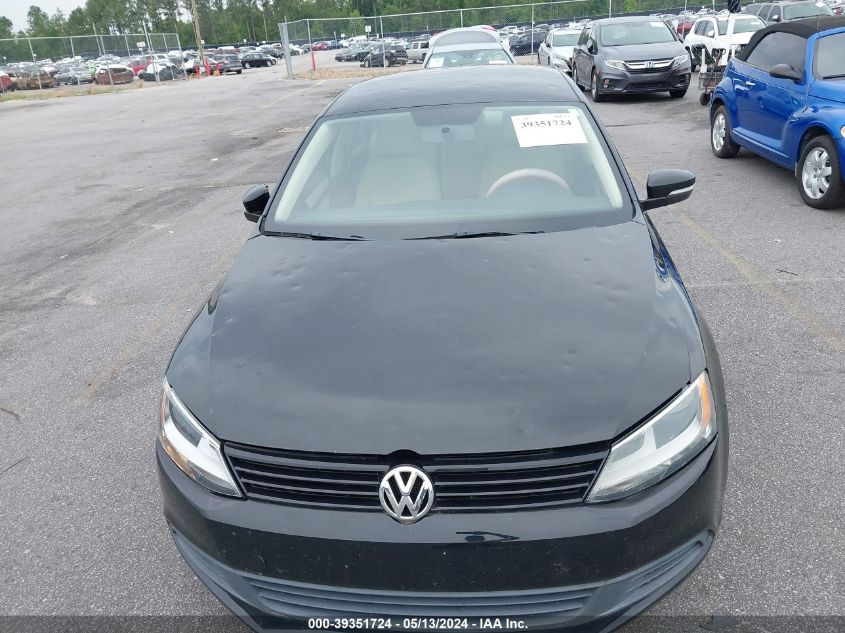 2012 Volkswagen Jetta 2.5L Se VIN: 3VWDP7AJ3CM336012 Lot: 39351724