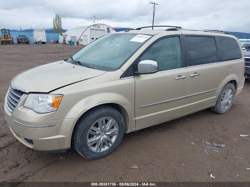 2010 Chrysler Town & Country Limited VIN: 2A4RR6DX6AR288230 Lot: 39351736