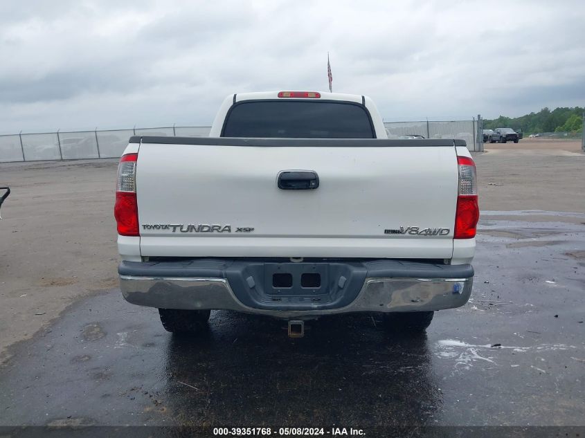 2006 Toyota Tundra Sr5 V8 VIN: 5TBDT44166S528756 Lot: 39351768