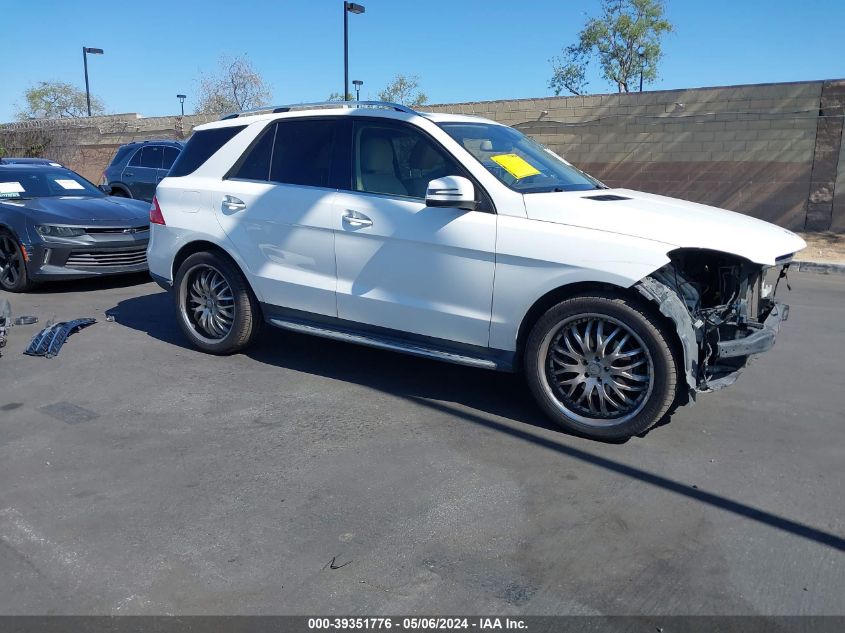 2015 Mercedes-Benz Ml 350 VIN: 4JGDA5JB9FA530350 Lot: 39351776