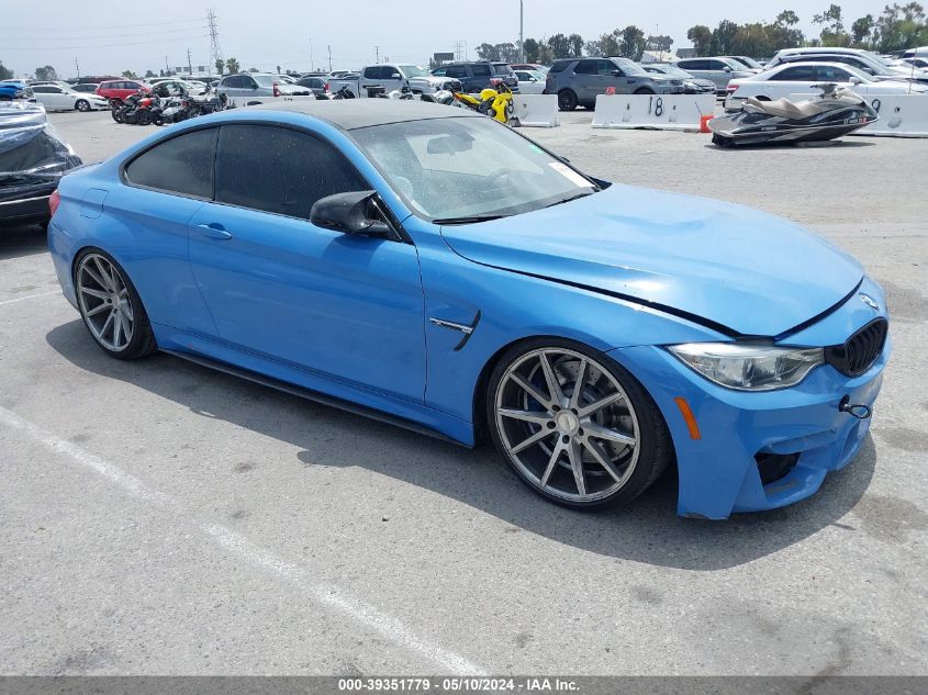 2015 BMW M4 VIN: WBS3R9C5XFK333584 Lot: 39351779