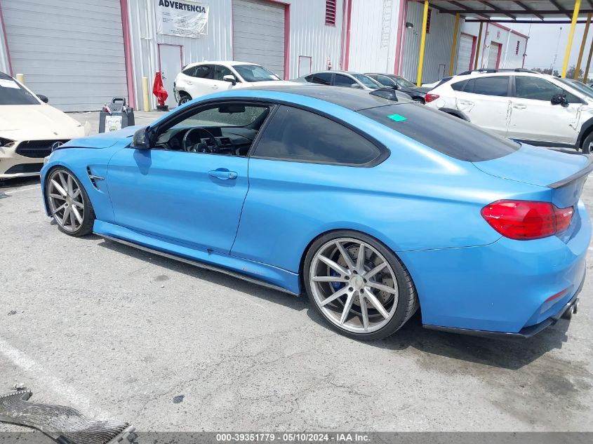 2015 BMW M4 VIN: WBS3R9C5XFK333584 Lot: 39351779