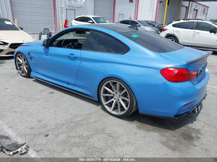 2015 BMW M4 VIN: WBS3R9C5XFK333584 Lot: 39351779