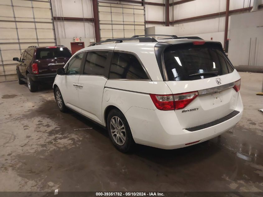 2013 Honda Odyssey Ex-L VIN: 5FNRL5H67DB001805 Lot: 39351782