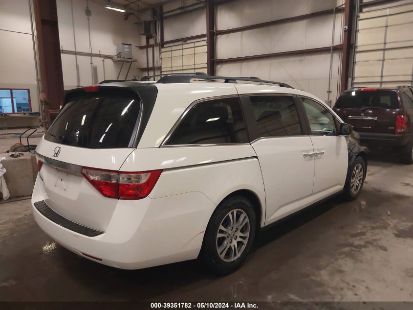 2013 Honda Odyssey Ex-L VIN: 5FNRL5H67DB001805 Lot: 39351782