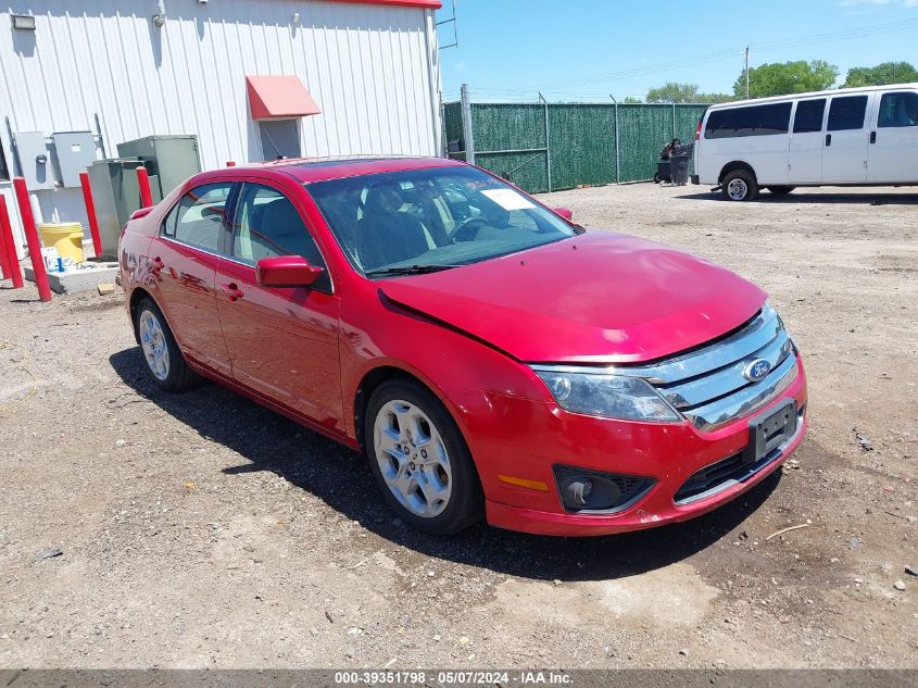 2010 Ford Fusion Se VIN: 3FAHP0HA7AR428506 Lot: 39351798