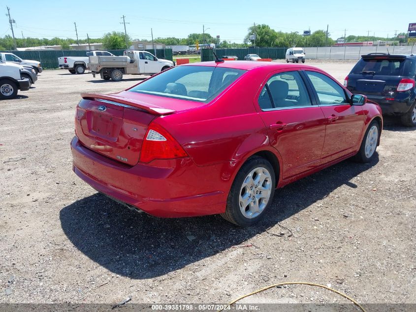 2010 Ford Fusion Se VIN: 3FAHP0HA7AR428506 Lot: 39351798