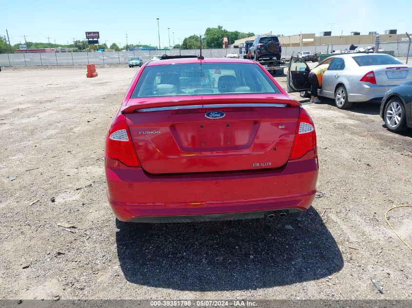 2010 Ford Fusion Se VIN: 3FAHP0HA7AR428506 Lot: 39351798