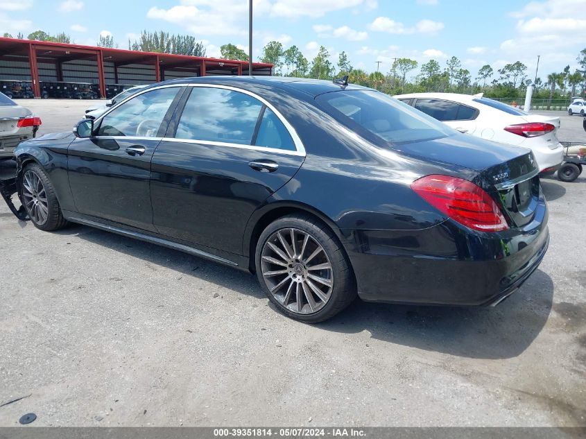2017 Mercedes-Benz S 550 VIN: WDDUG8CB8HA332160 Lot: 39351814