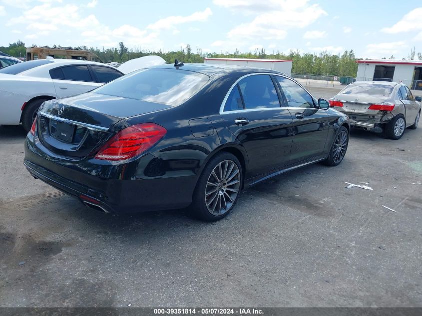 2017 Mercedes-Benz S 550 VIN: WDDUG8CB8HA332160 Lot: 39351814