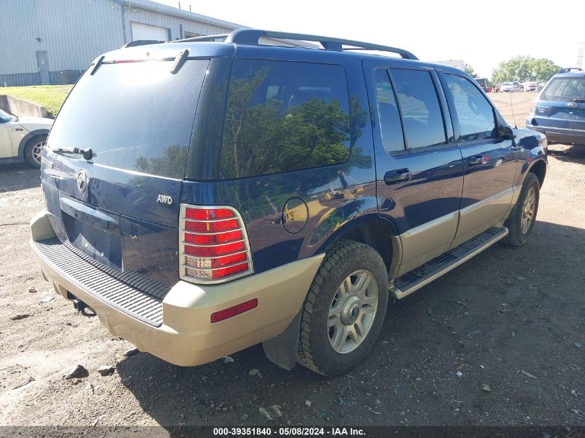 2004 Mercury Mountaineer VIN: 4M2ZU86KX4ZJ27658 Lot: 39351840