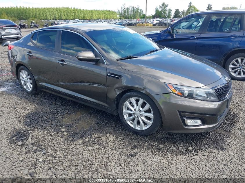 2014 Kia Optima Ex VIN: 5XXGN4A74EG263035 Lot: 39351848