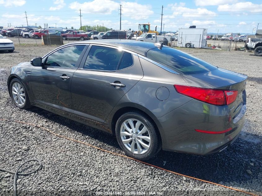 2014 Kia Optima Ex VIN: 5XXGN4A74EG263035 Lot: 39351848