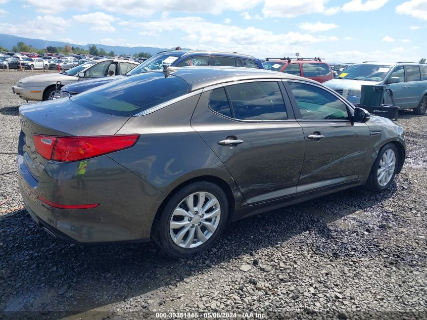 2014 Kia Optima Ex VIN: 5XXGN4A74EG263035 Lot: 39351848