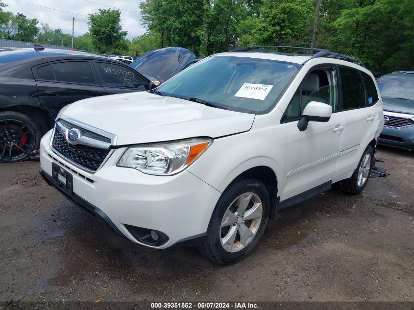 2016 Subaru Forester 2.5I Premium VIN: JF2SJADC8GH401308 Lot: 39351852