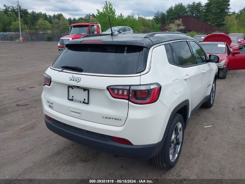 2020 Jeep Compass Limited 4X4 VIN: 3C4NJDCB1LT151962 Lot: 39351919