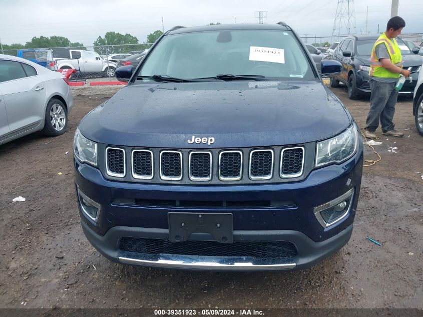 2018 Jeep Compass Limited 4X4 VIN: 3C4NJDCB4JT396803 Lot: 39351923