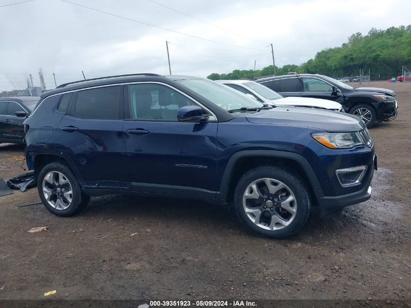 2018 Jeep Compass Limited 4X4 VIN: 3C4NJDCB4JT396803 Lot: 39351923