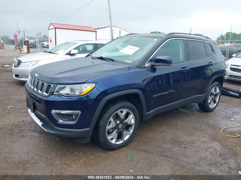 2018 Jeep Compass Limited 4X4 VIN: 3C4NJDCB4JT396803 Lot: 39351923