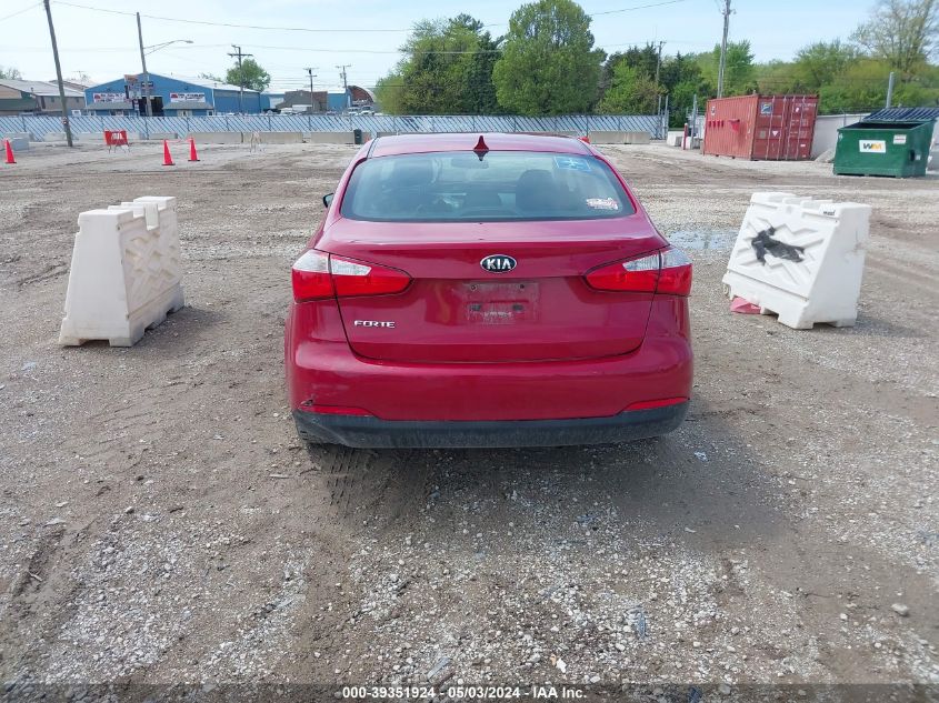 2016 Kia Forte Lx VIN: KNAFK4A68G5507642 Lot: 39351924