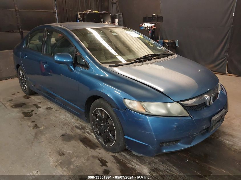 2009 Honda Civic Lx VIN: 2HGFA16589H366931 Lot: 39351991