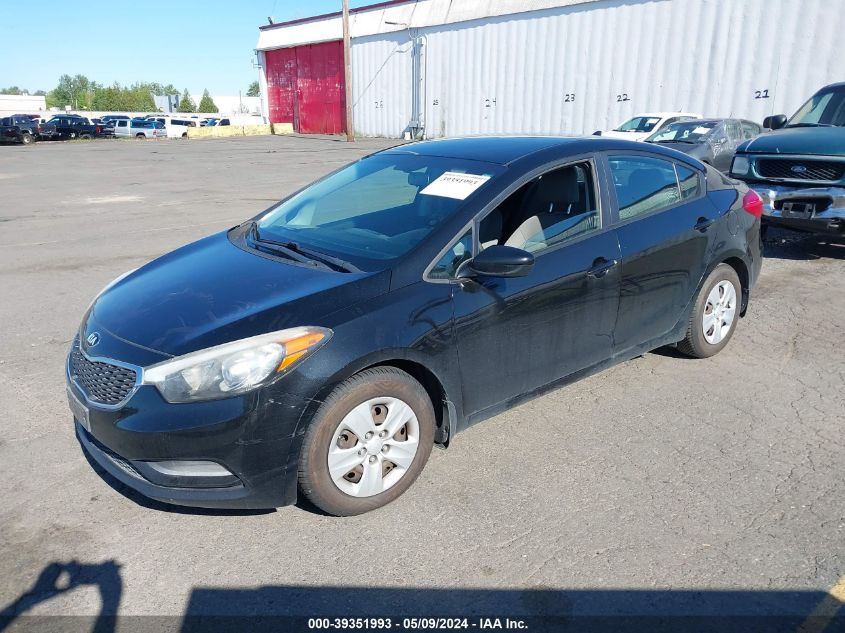 2015 Kia Forte Lx VIN: KNAFK4A66F5307017 Lot: 39351993